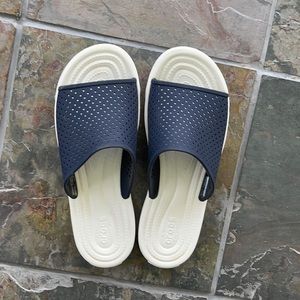 Crocs slides sandals size 10